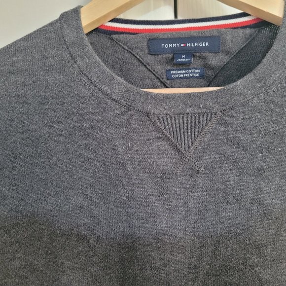 Tommy Hilfiger Size M grey sweater Men - Picture 10 of 10